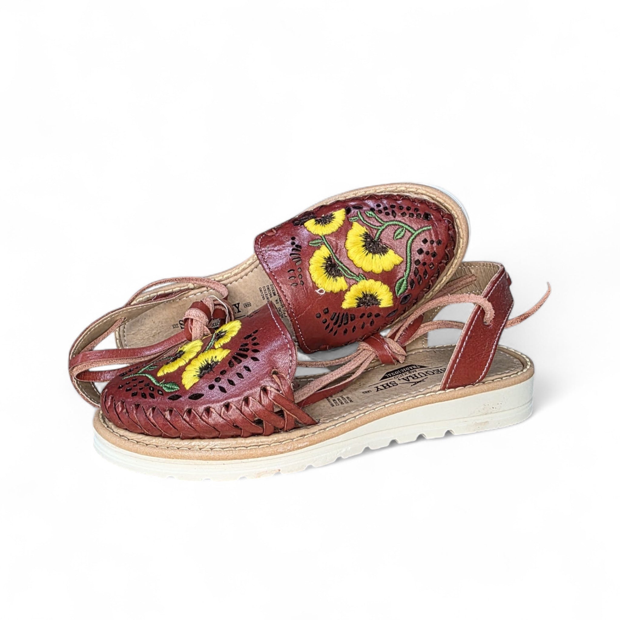 Women Mexican Leather Sandal Segura S