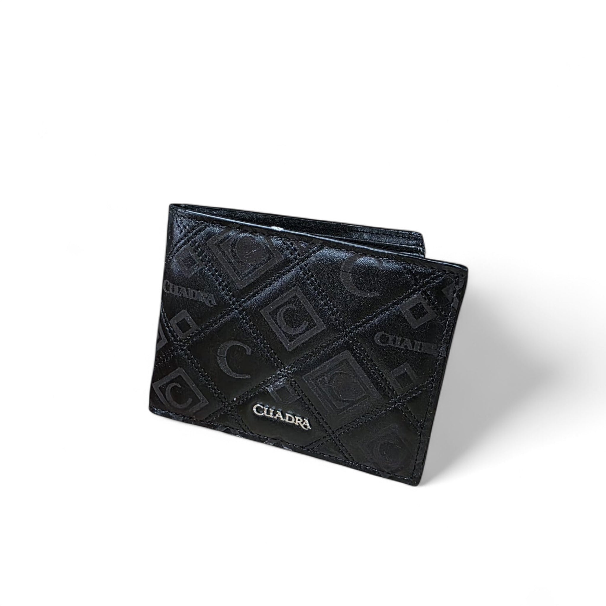 Billetera Cuadra CU464 Negra y Marrón