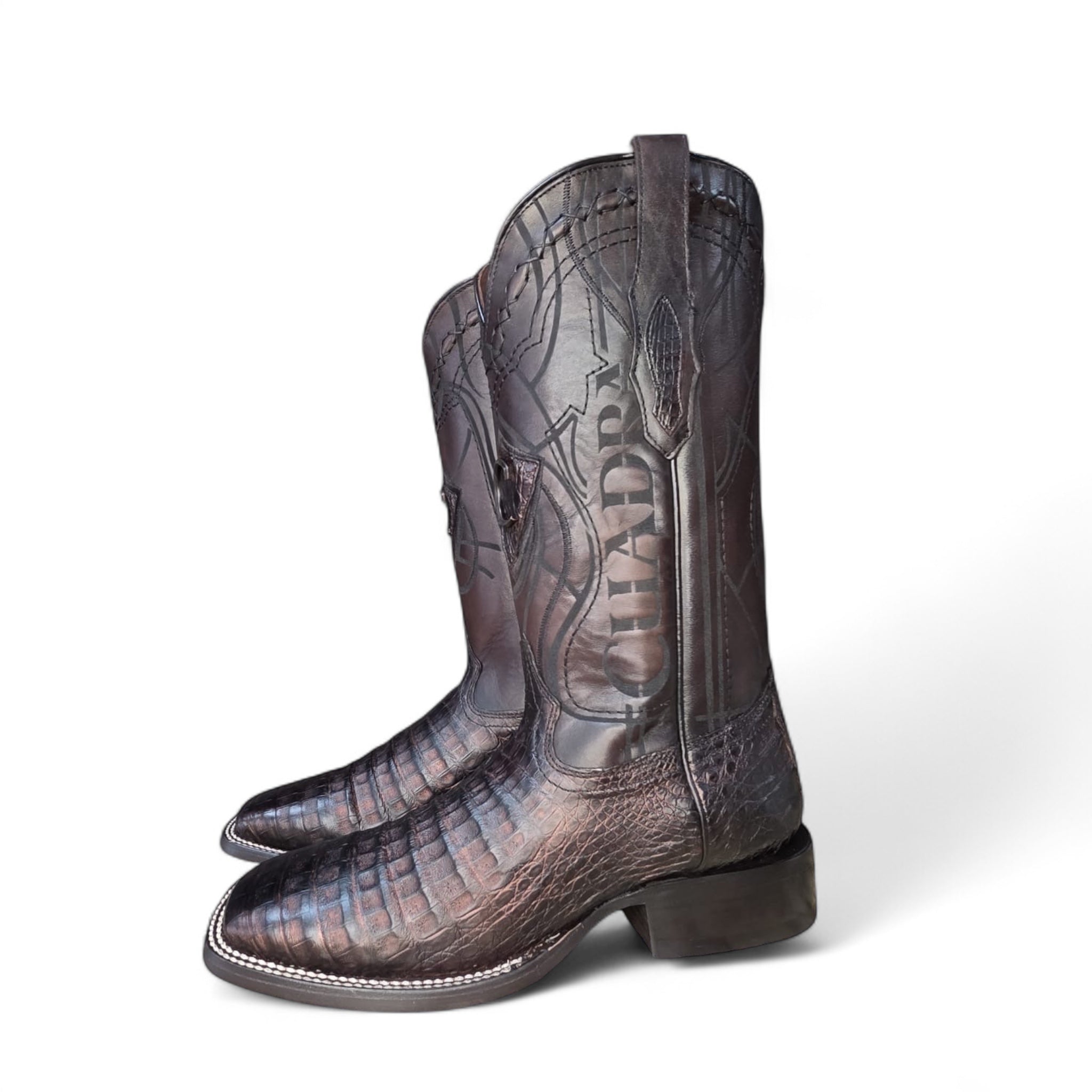 Bota Cuadra para hombre CU456 Piel de cocodrilo auténtica