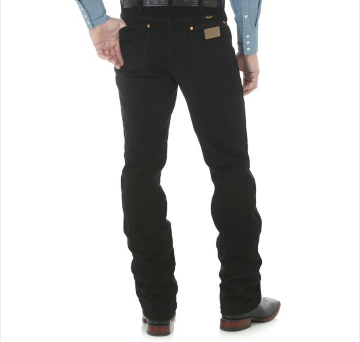 Wrangler 936 BootCut Black Jeans