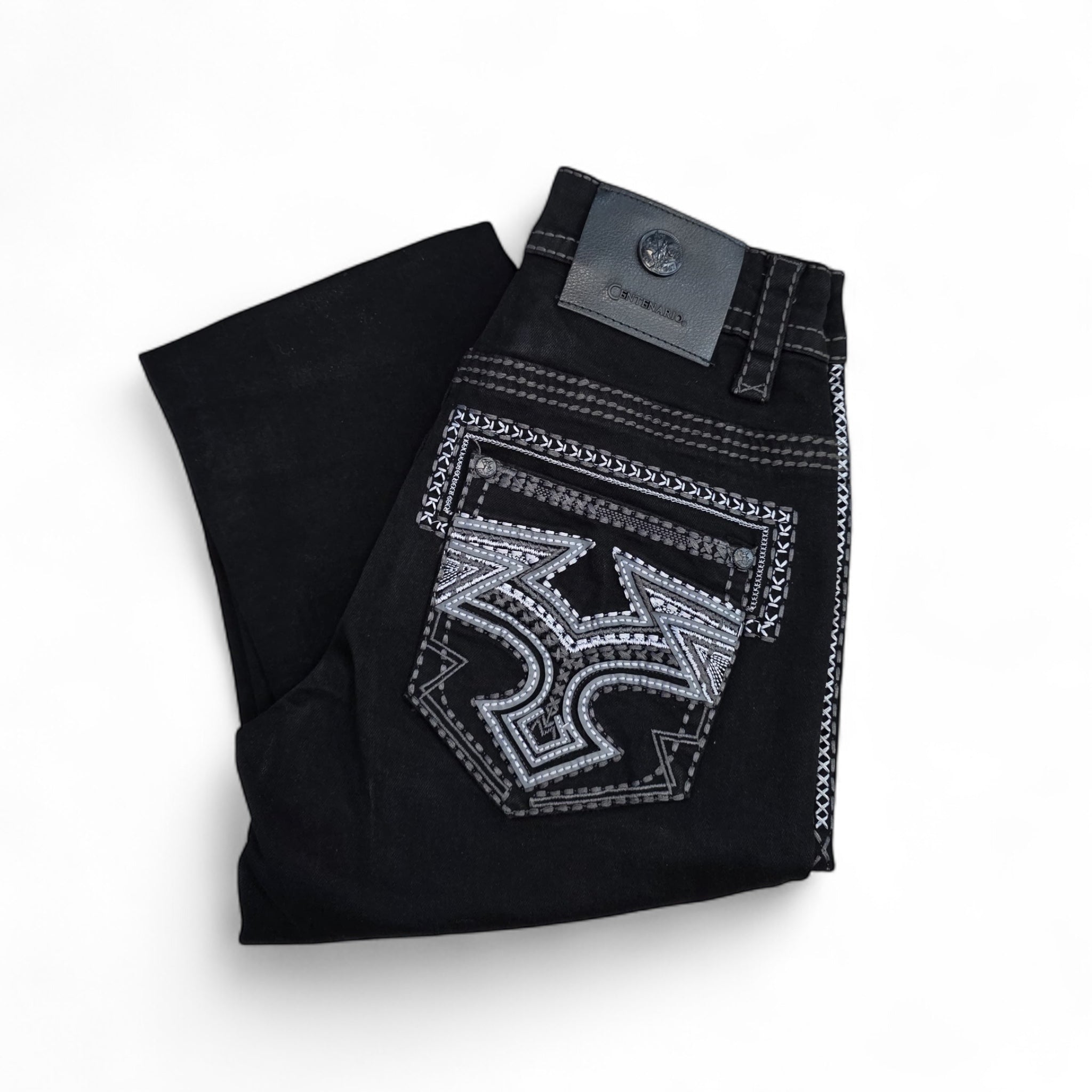 Men Jeans Co 45311 Black