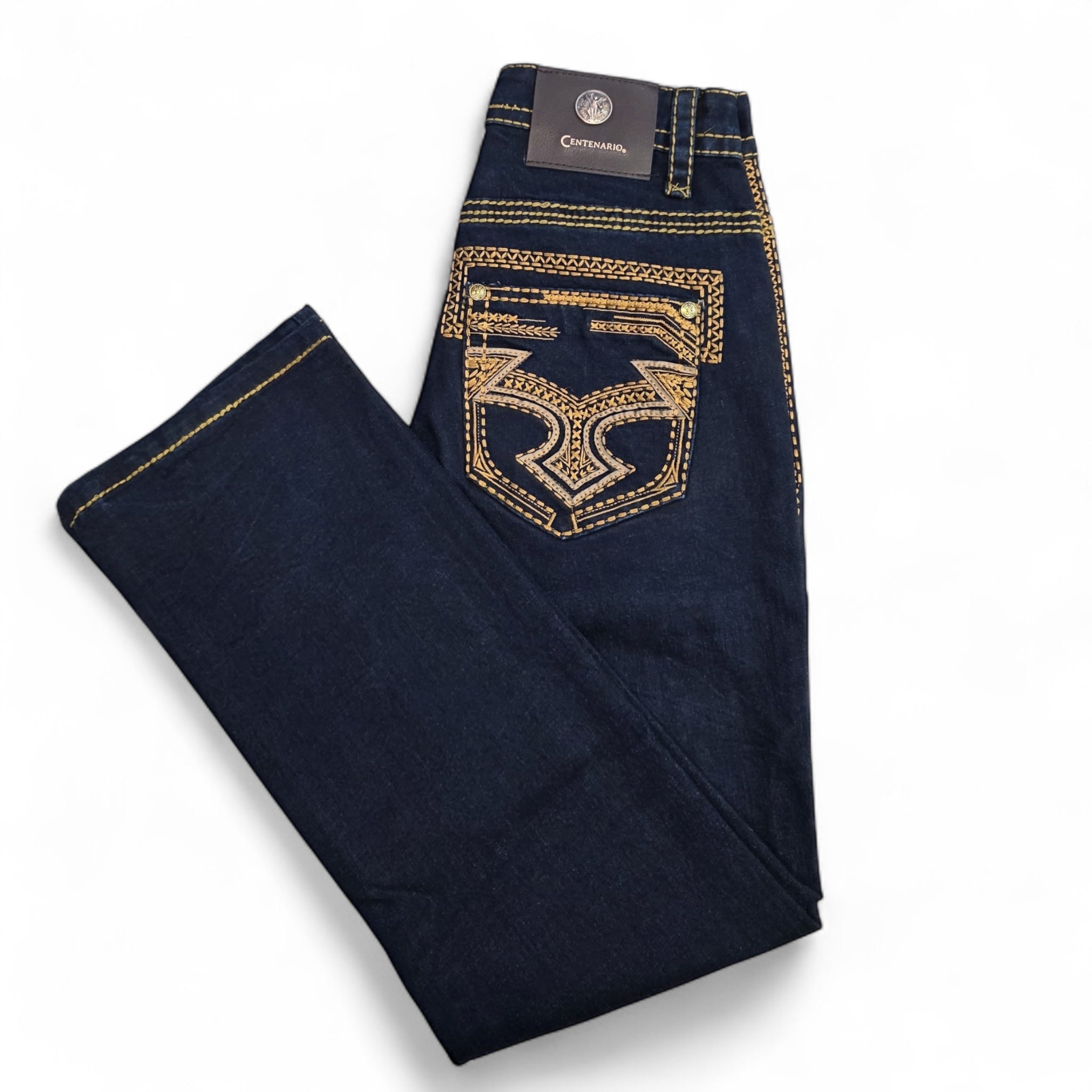Men Jeans Co 45313 Dark Blue