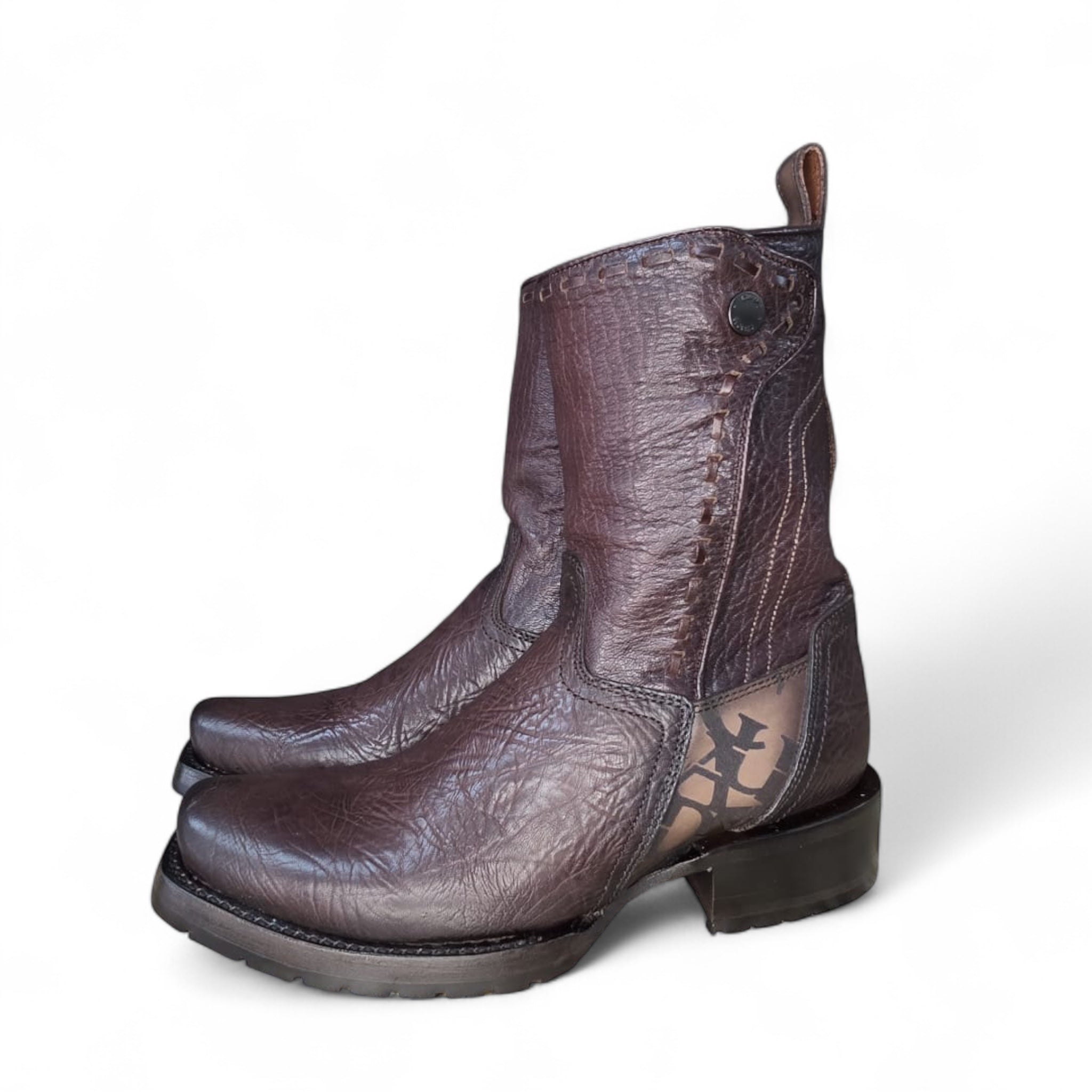 Bota Cuadra para hombre de piel auténtica CU939