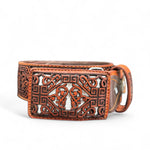 Men Leather Honey Laser Belt