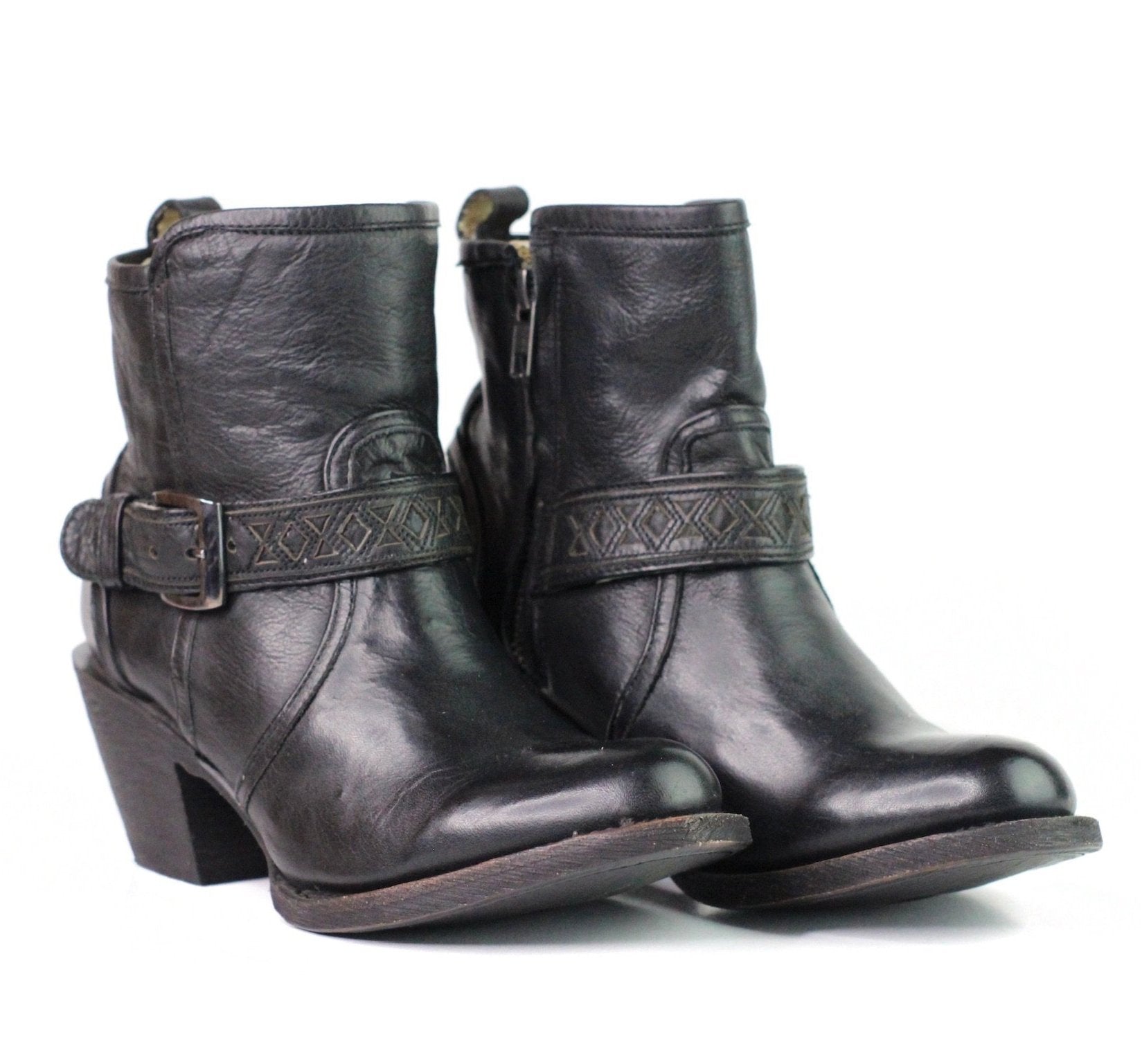 Greta Buckle Strap Boot