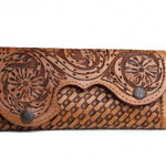 Flower Chiseled Wallet