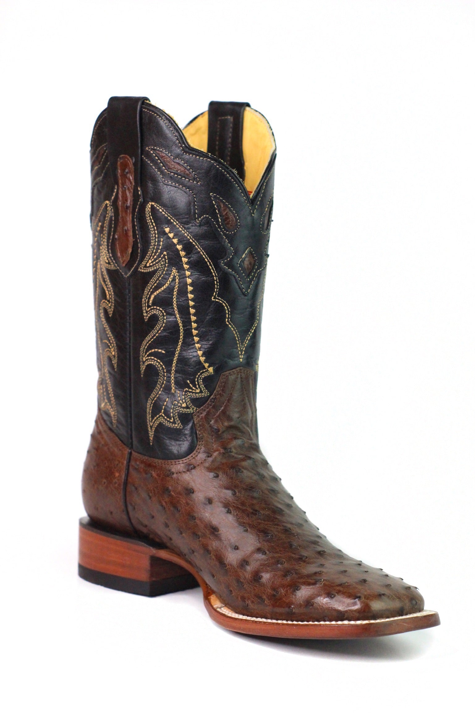 Botas genuinas de avestruz Arango