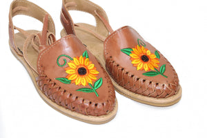 Mexican Leather Sandal Girasol