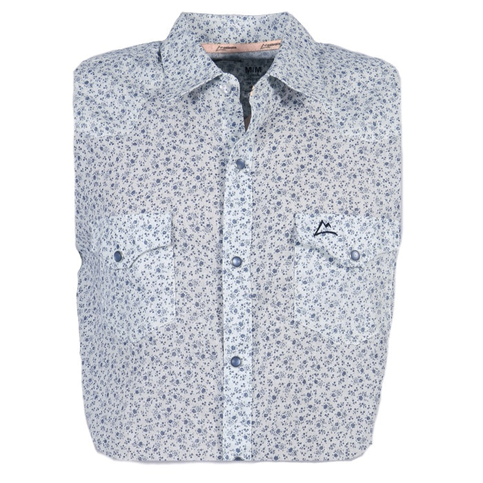 Camisa de manga larga estilo western DI para hombre H086
