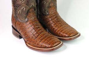 CT Crocodile Leather Print Men's Boot