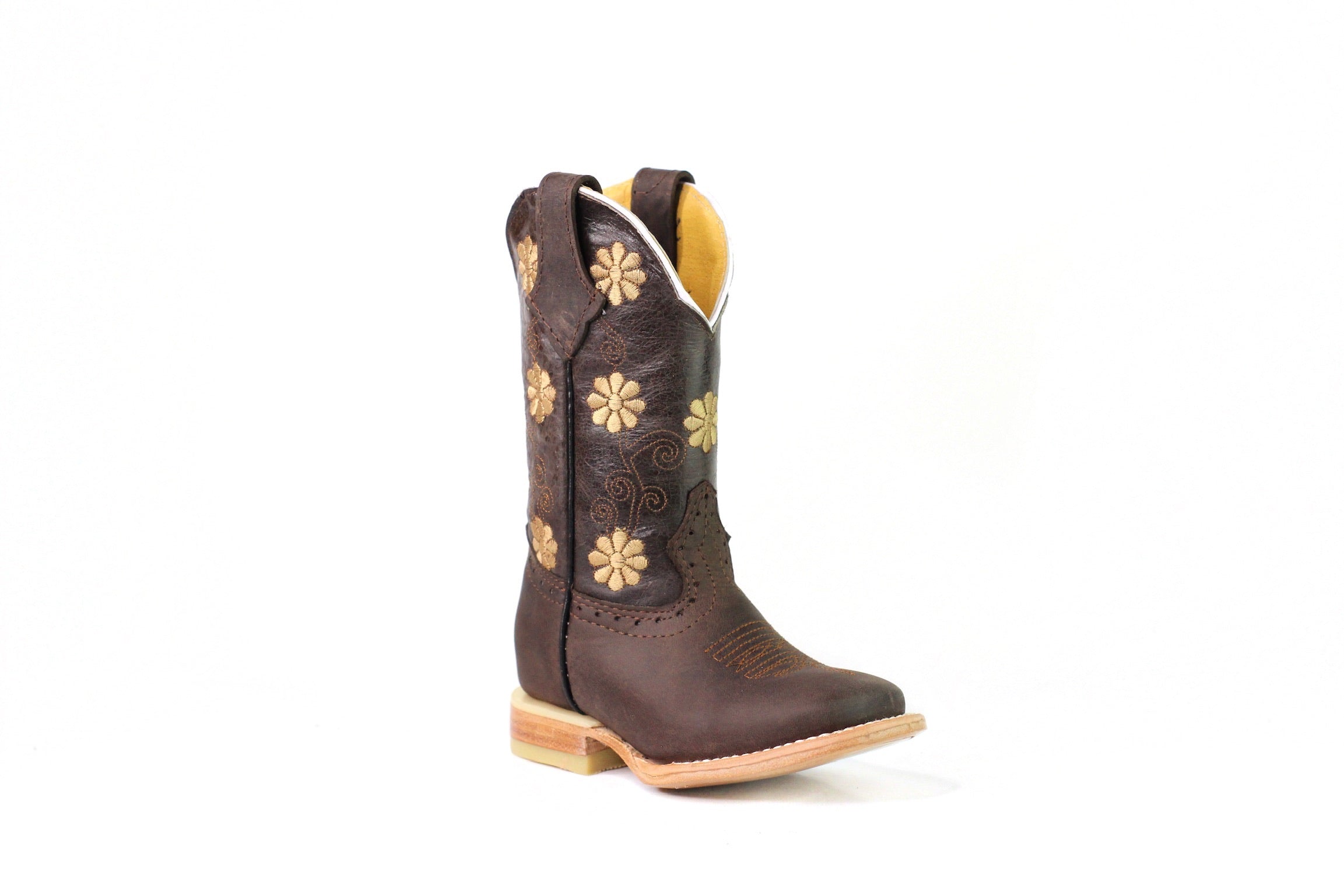 Bota para niños OldC Crazy Brown
