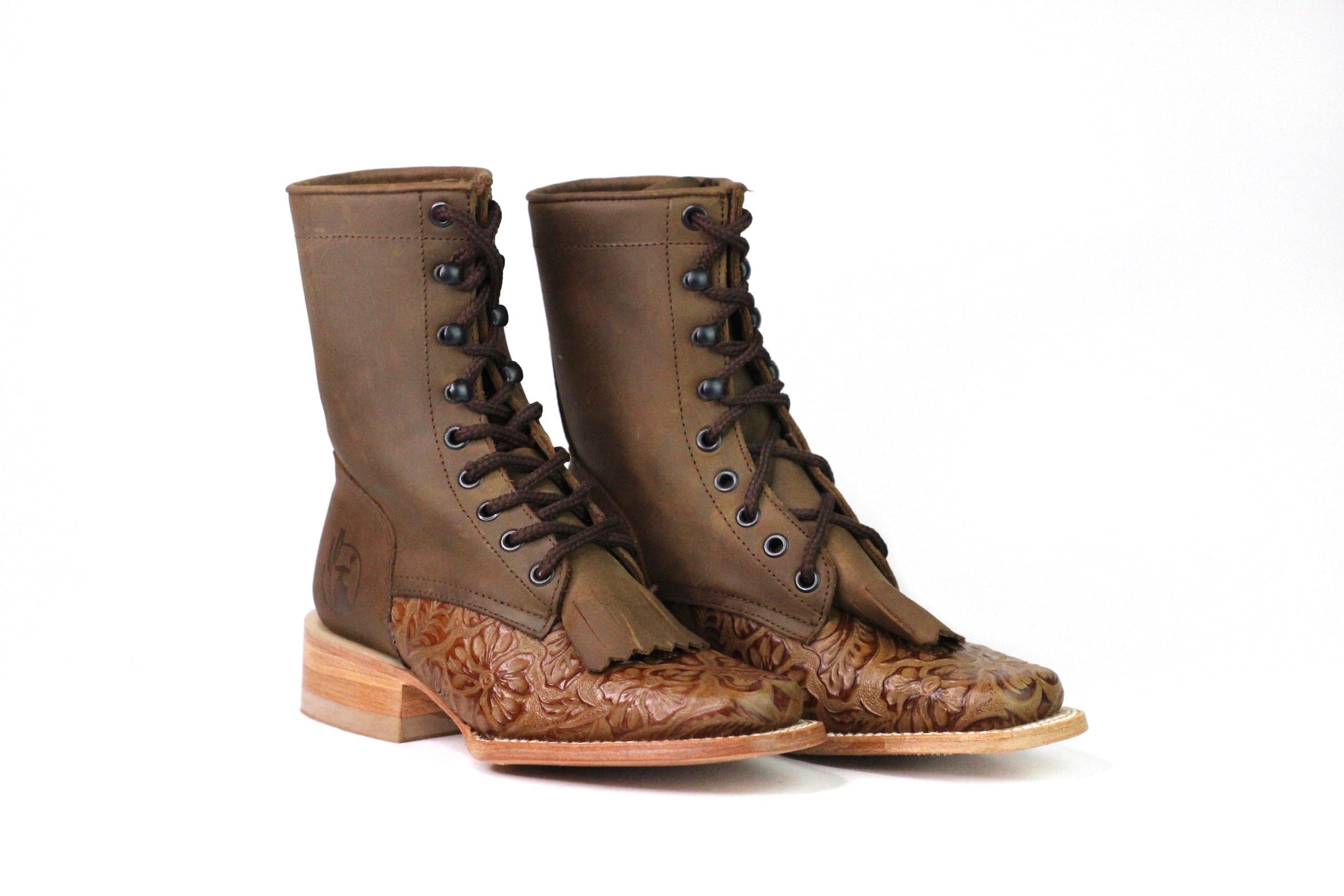 Reyme 227 Laceup Chiselled Boots