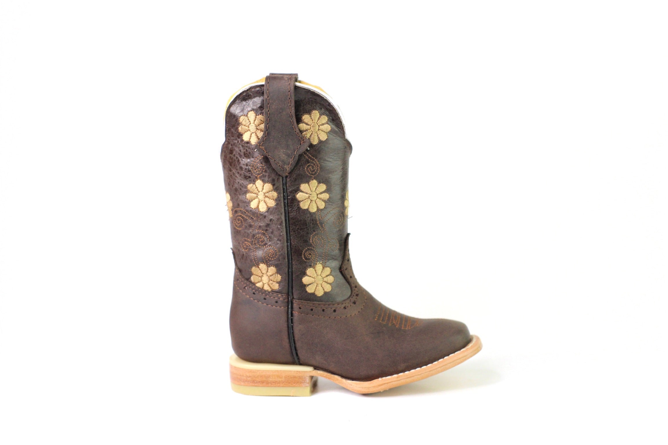 Bota para niños OldC Crazy Brown