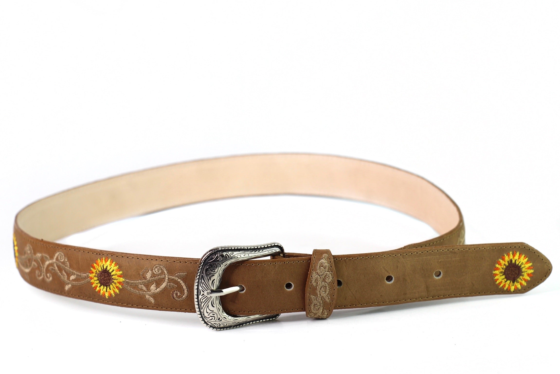 Cinturón de girasol para mujer