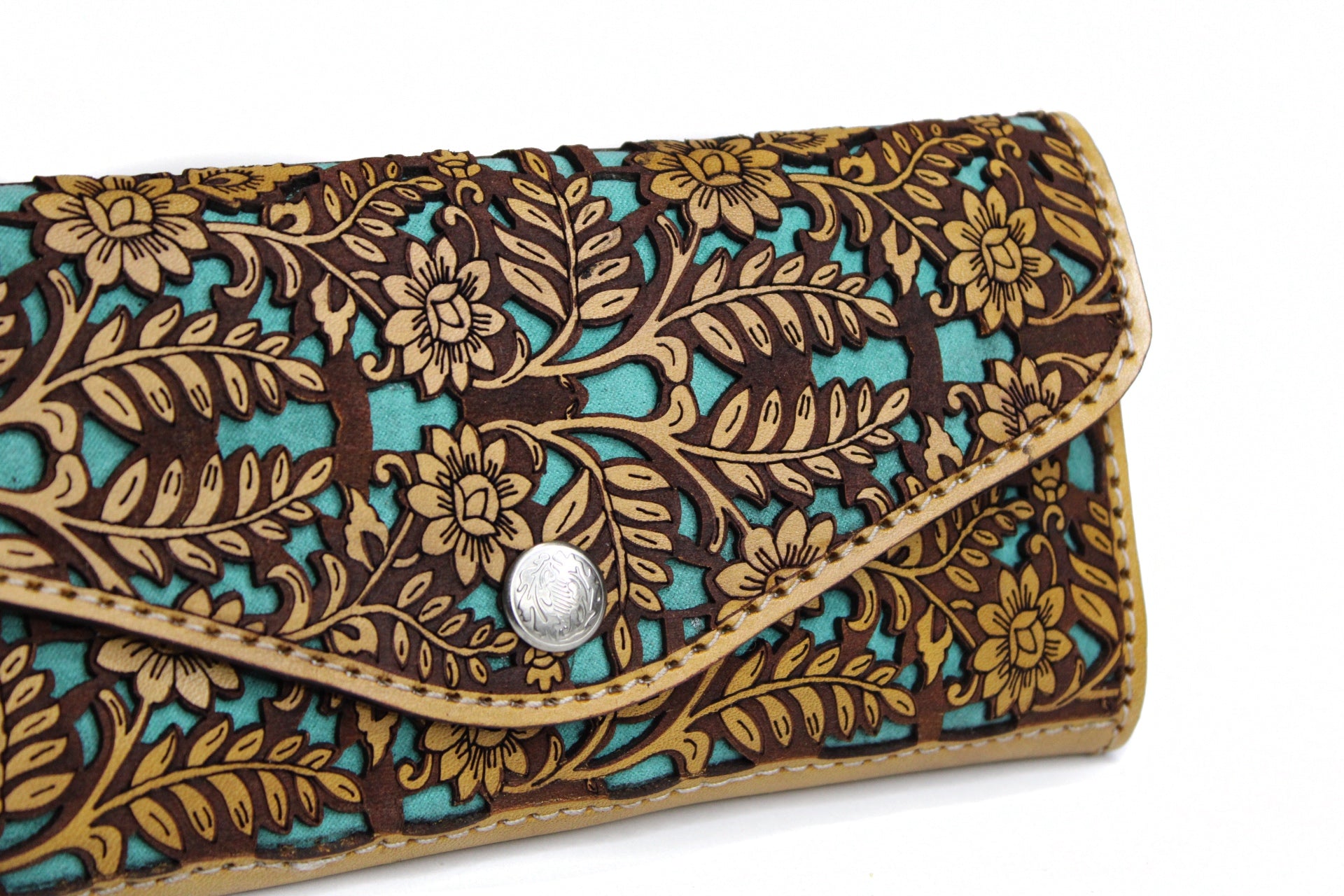 Cartera Azteca Láser