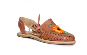 Mexican Leather Sandal Girasol