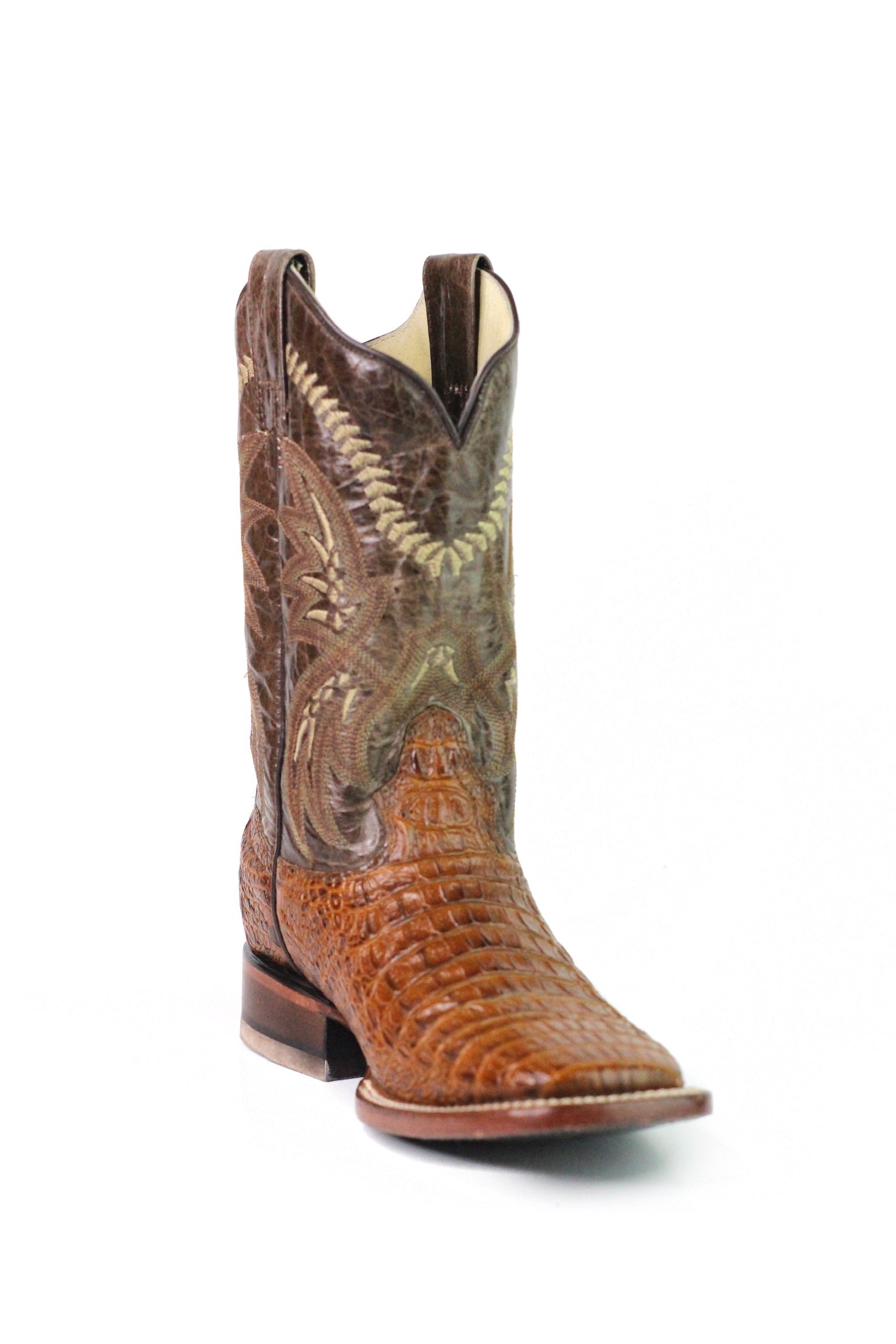 CT Crocodile Leather Print Men's Boot