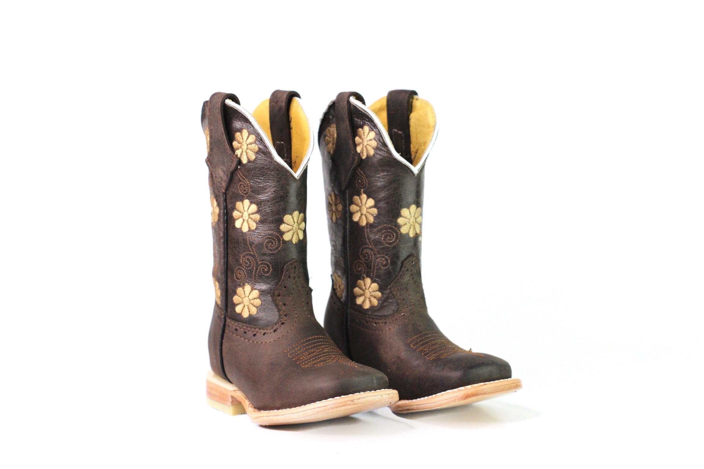 Bota para niños OldC Crazy Brown