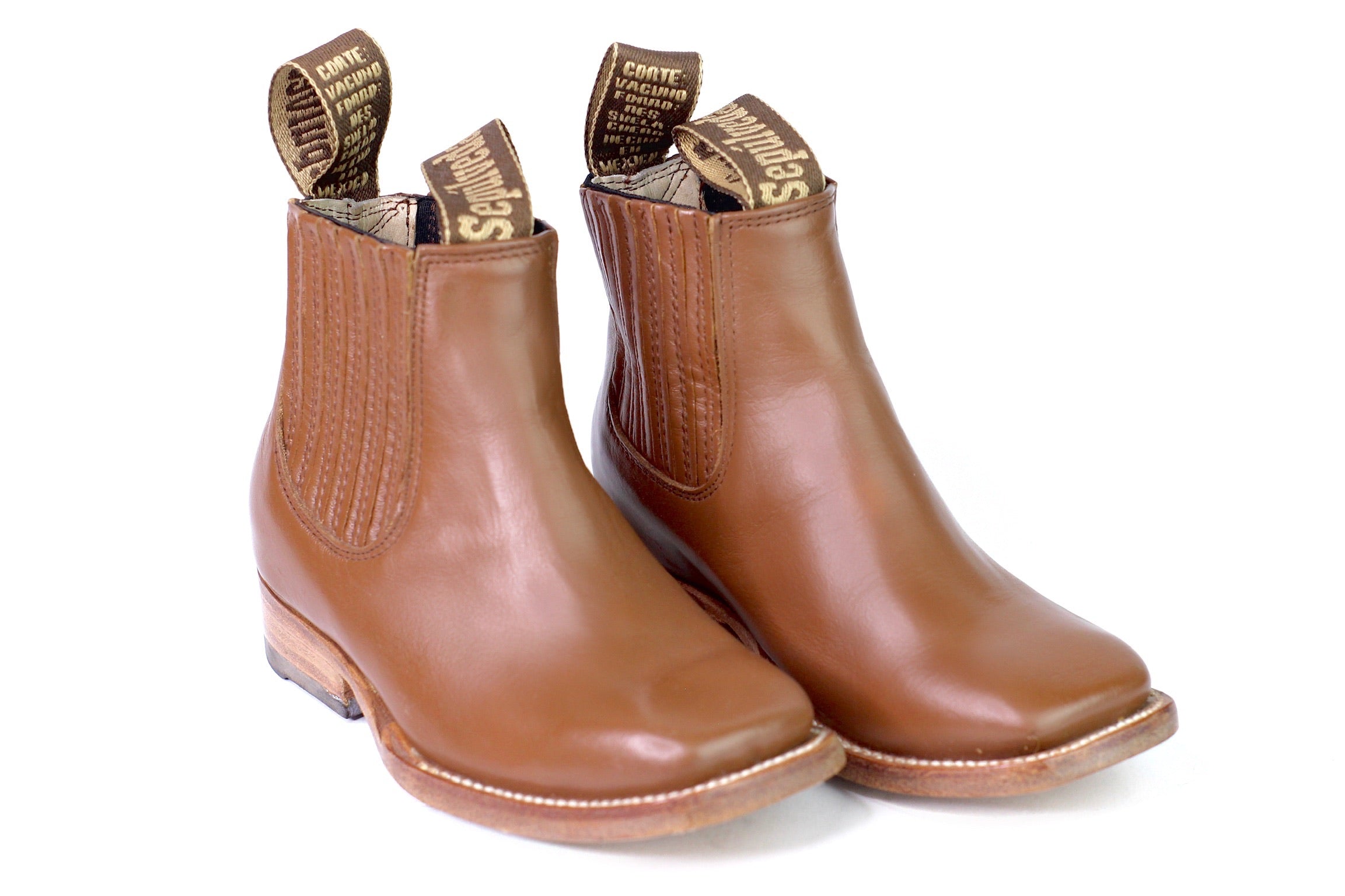 Bota Sepulveda Rodeo para niños de napa